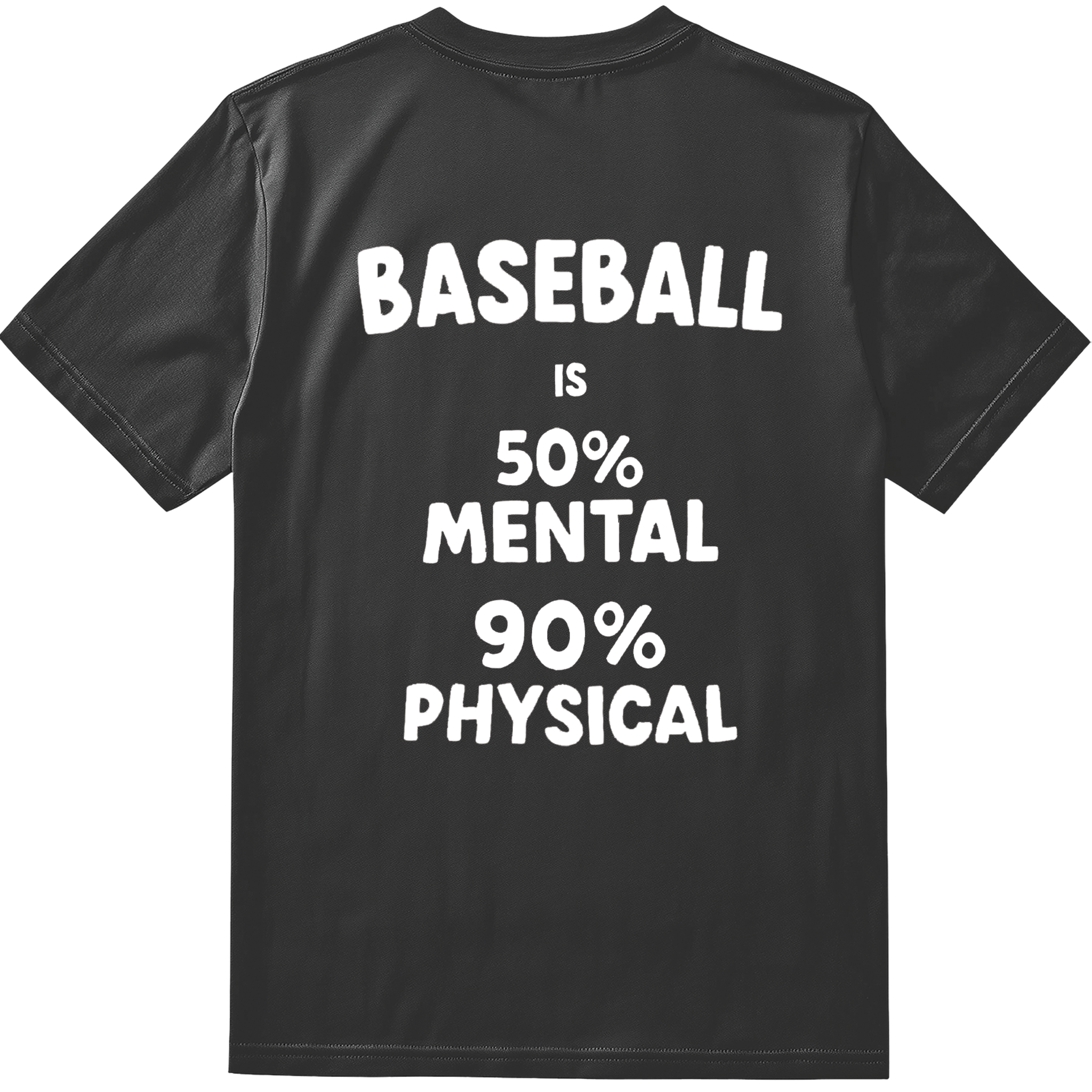 50% Mental, 90% Physical