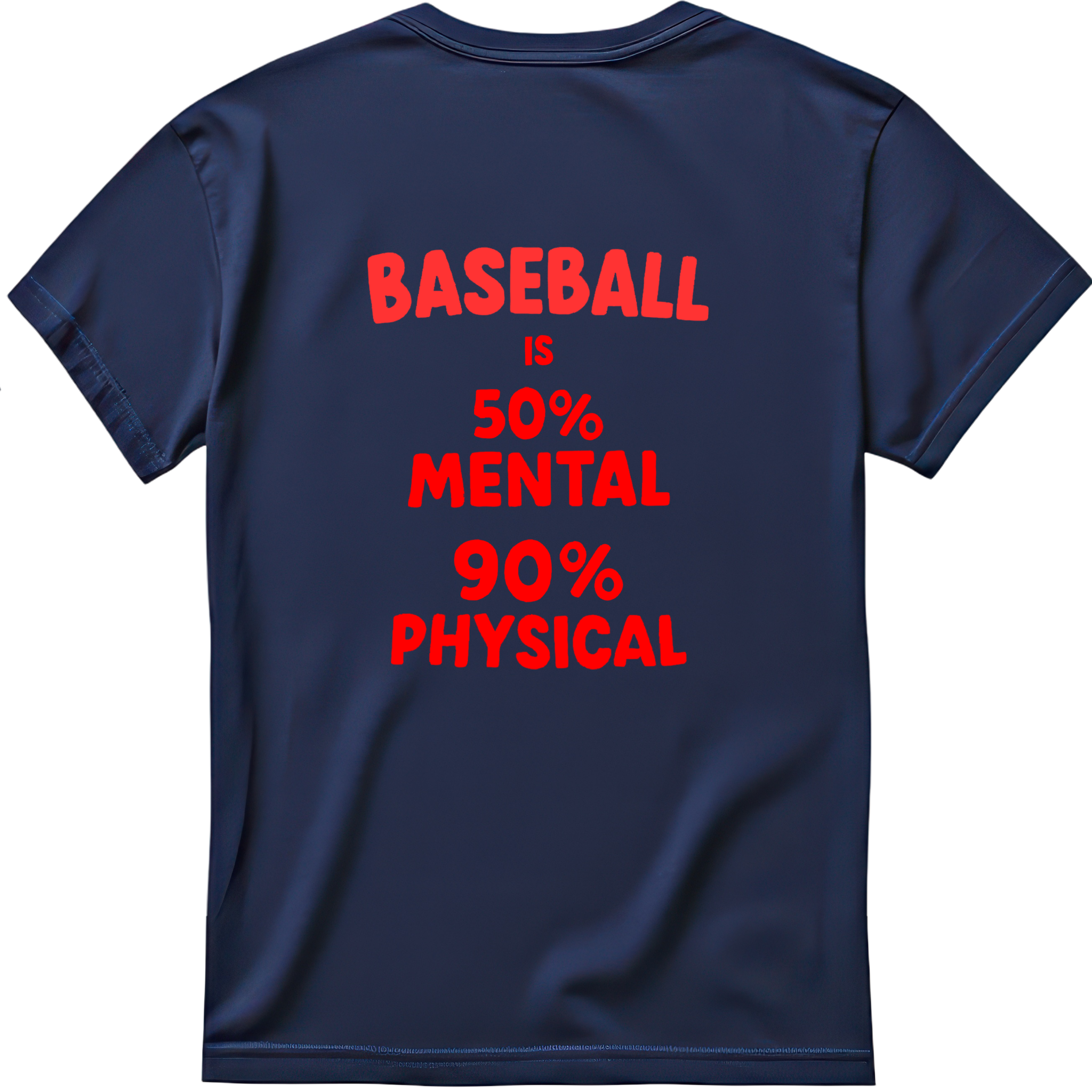 50% Mental, 90% Physical