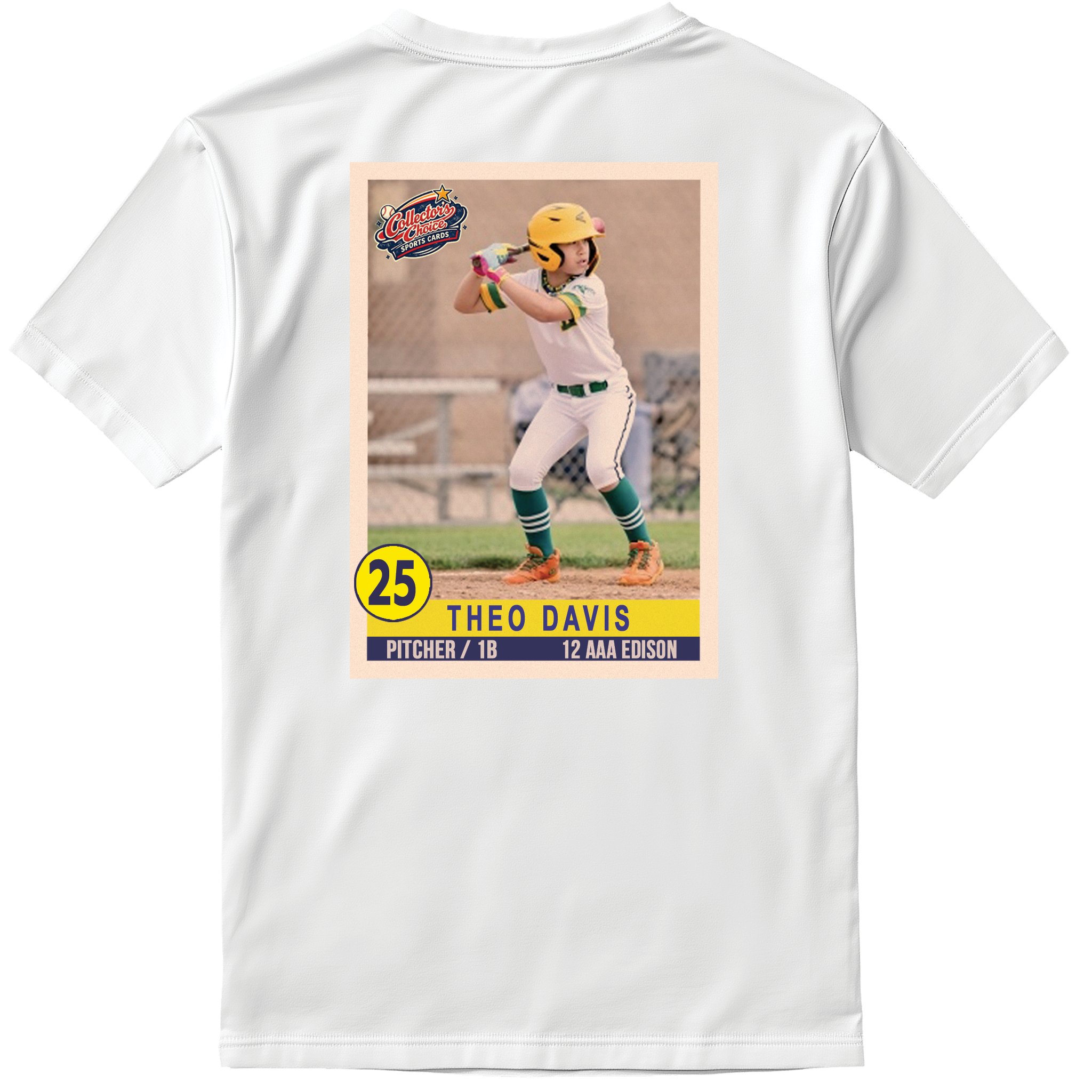 Player Card Photo Tee
