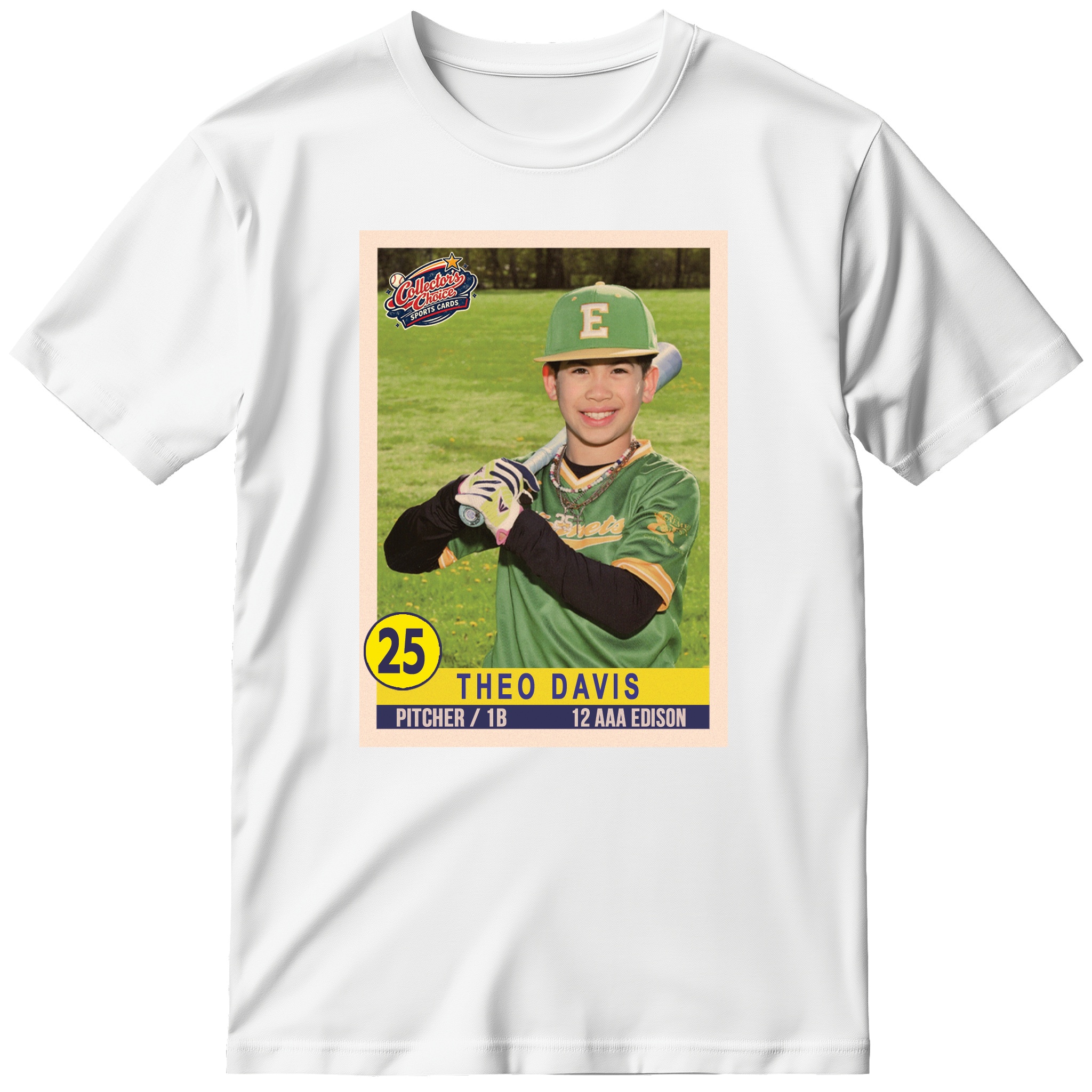 Player Card Photo Tee